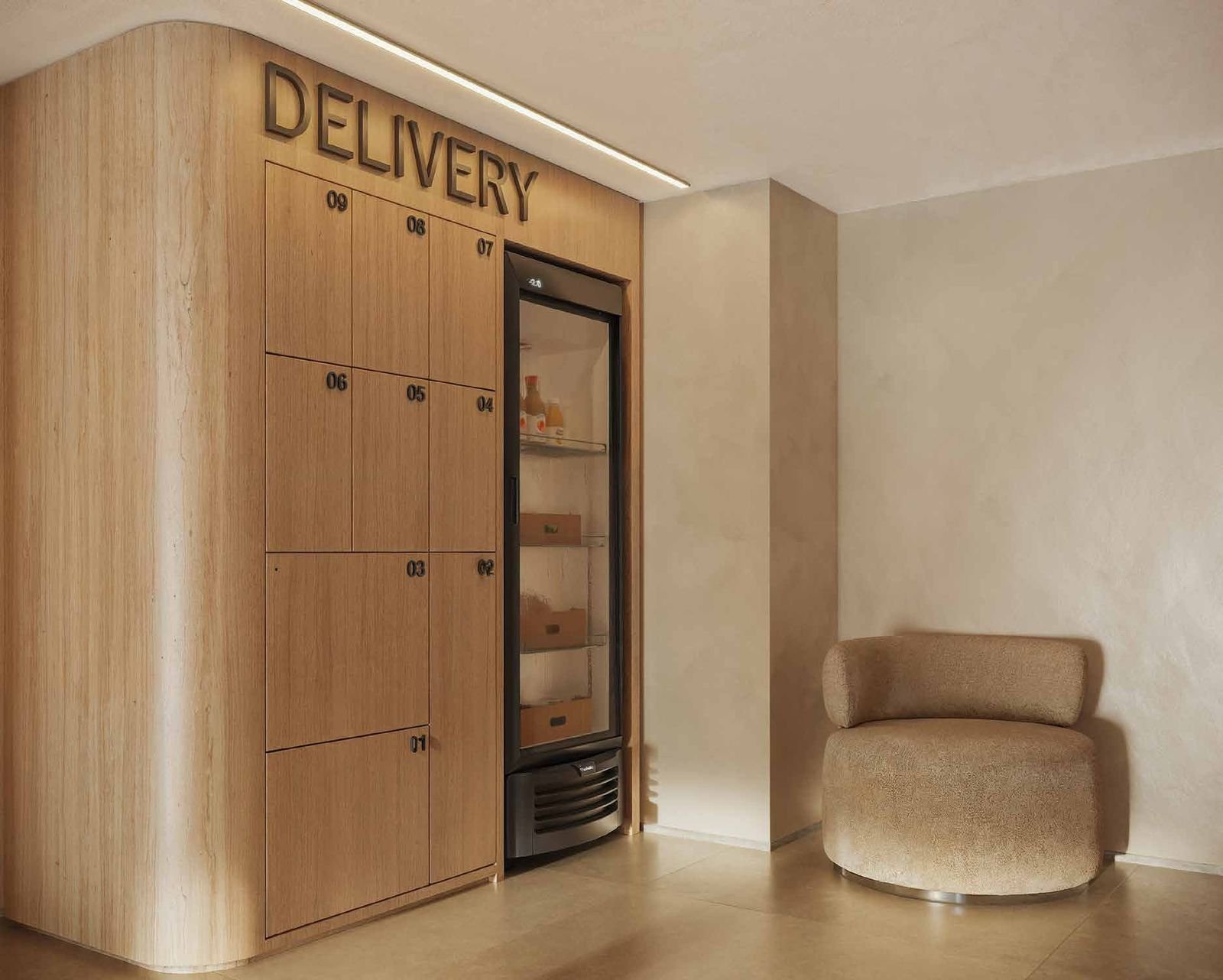 Minimercado e delivery do Be.in.Rio Nascimento Silva 387