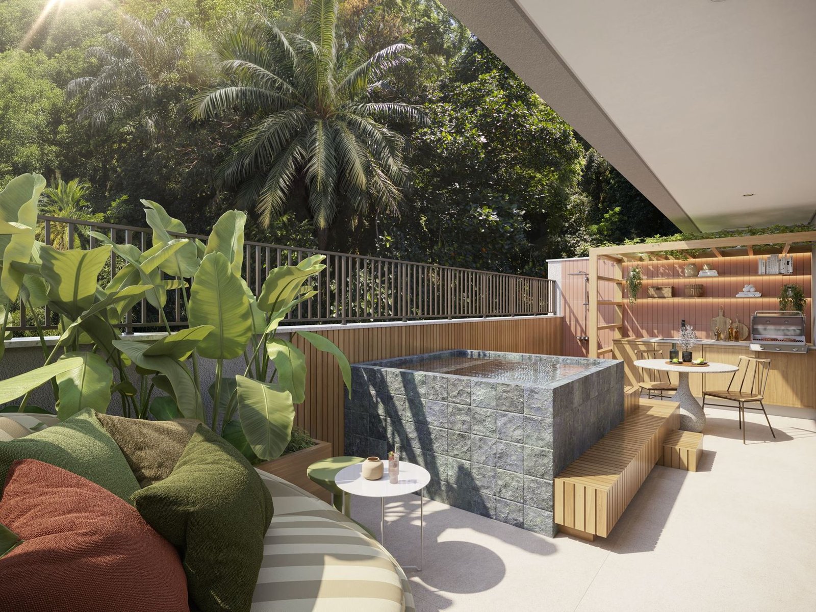 UpGarden do Bloco 2 do Gaví com área externa privativa