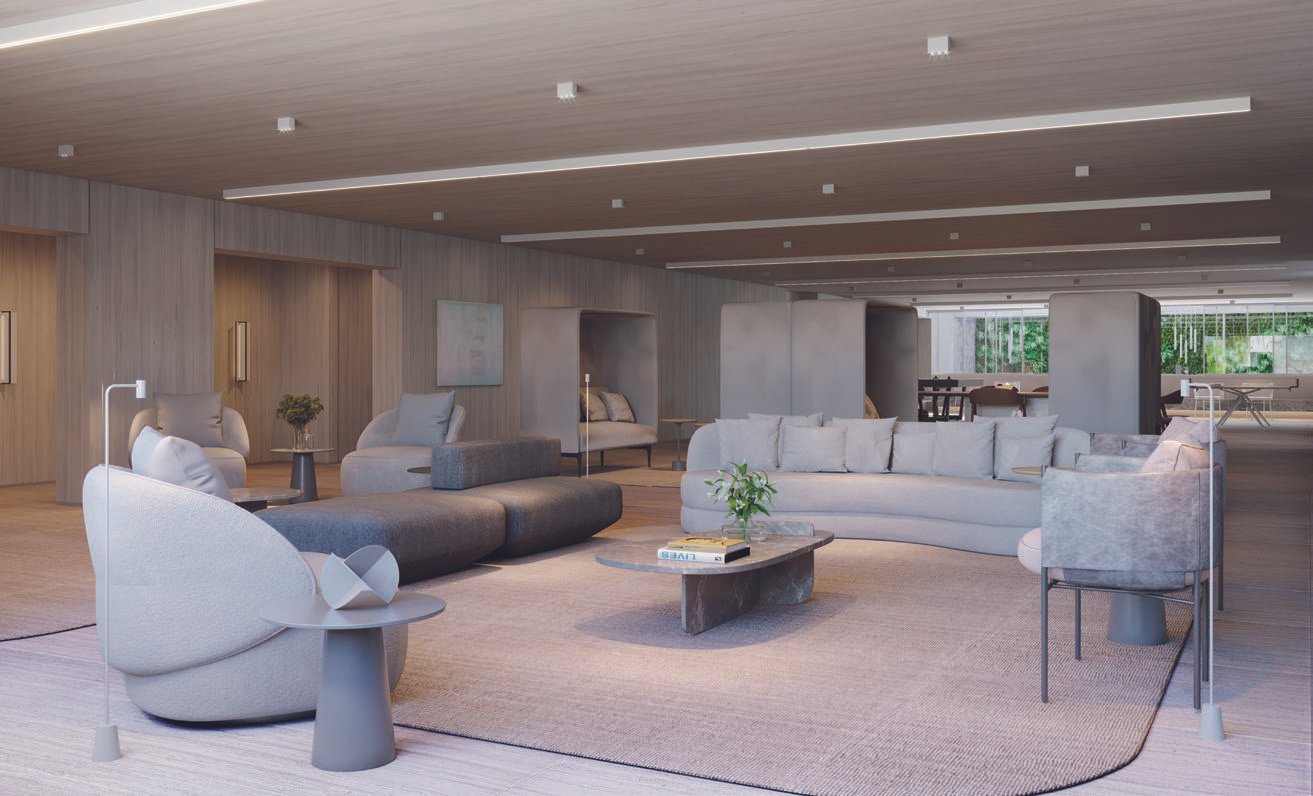 Lounge foco do IPA Studios Design